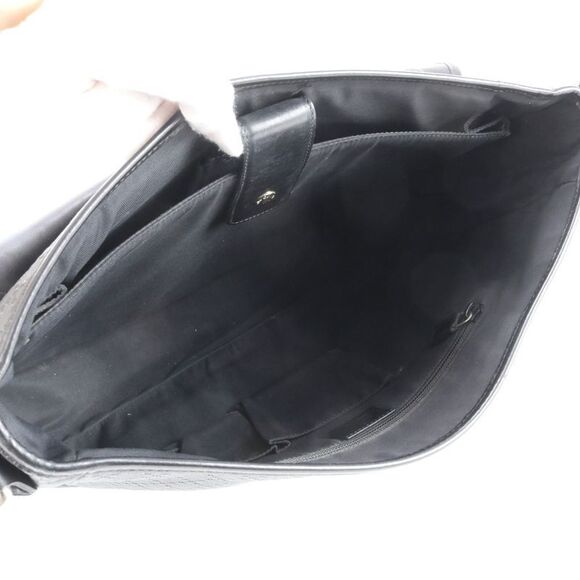 Gucci Bright Diamante 223665 Leather Business Bag Crossbody Shoulder Tote Black - Picture 7 of 9